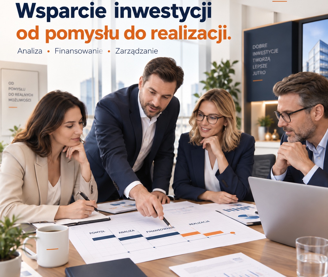 Kompleksowe wsparcie inwestycji – od&nbsp;pomysłu do&nbsp;realizacji