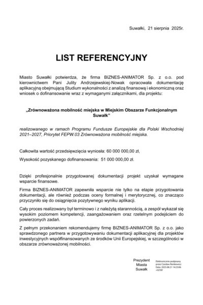 Suwałki-mobilność 1