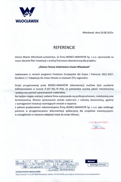 Włocławek - Zielone Tereny
